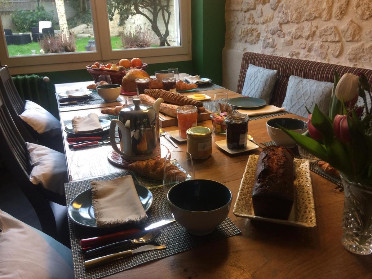 La Vethinoise Bed & Breakfast Vetheuil ภายนอก รูปภาพ